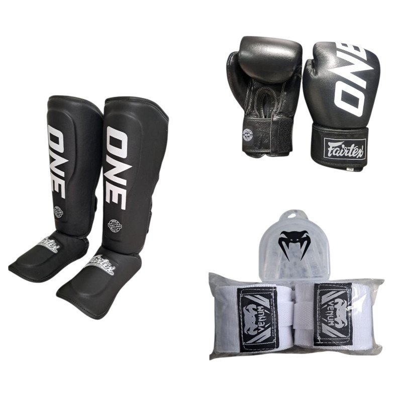 ONE BOKS ELDİVENİ KAVAL KORUYUCU  BANDAJ DİŞLİK SET