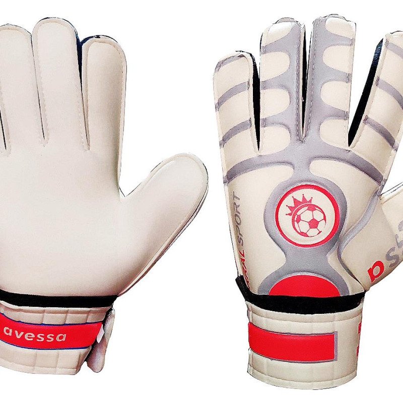 Avessa Kaleci Eldiveni Avuç içi Lateks No10 Cırtlı Gri