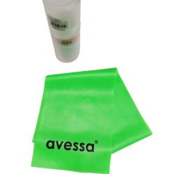 Avessa Tüpte Pilates Lastiği PB-40 YEŞİL 40 mm