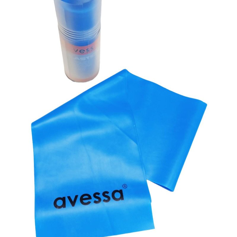 Avessa Tüpte Pilates Lastiği PB-45 MAVİ 45 mm