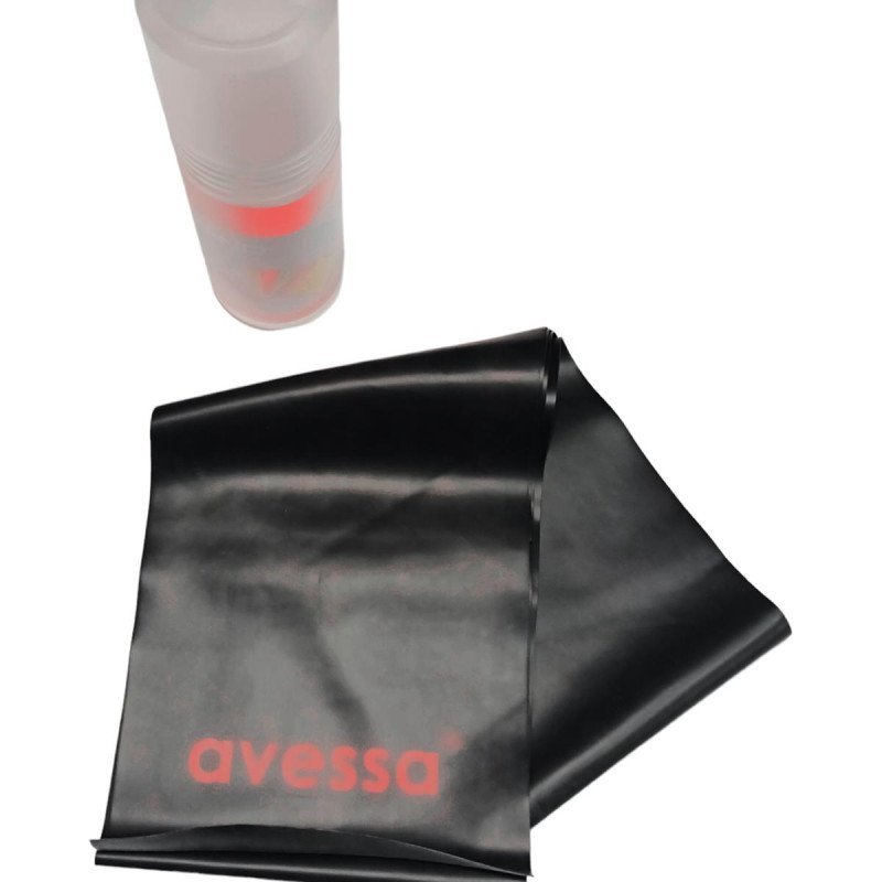 Avessa Tüpte Pilates Lastiği PB-55 SİYAH 55 mm