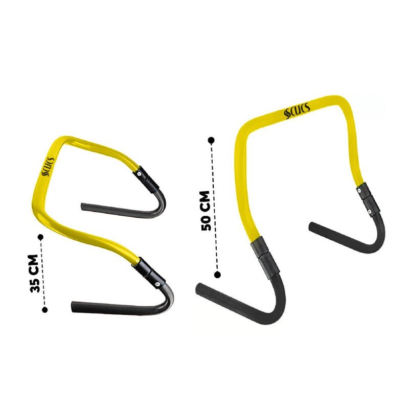 Scucs 1231 Ayarlanabilir 35cm-50cm Zıplama Engeli Çantalı 5li Set