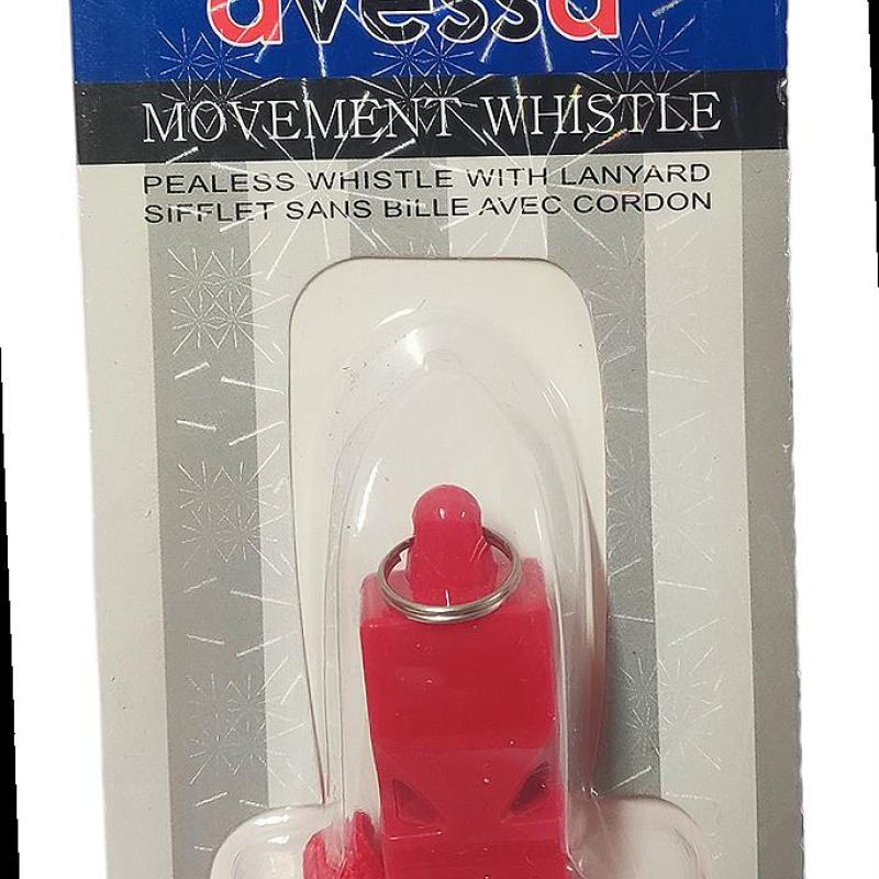 Avessa Dk-20 İpli Düdük Kırmızı 120 Db