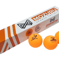 Avessa Mozuru Mzr006-Org ITTF Onaylı Turuncu Pinpon Topu 6lı