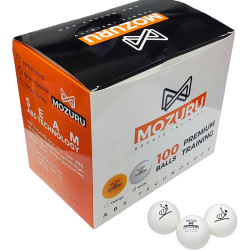 Avessa Mozuru Mzr100-Wht ITTF Onaylı Beyaz Pinpon Topu 100lü