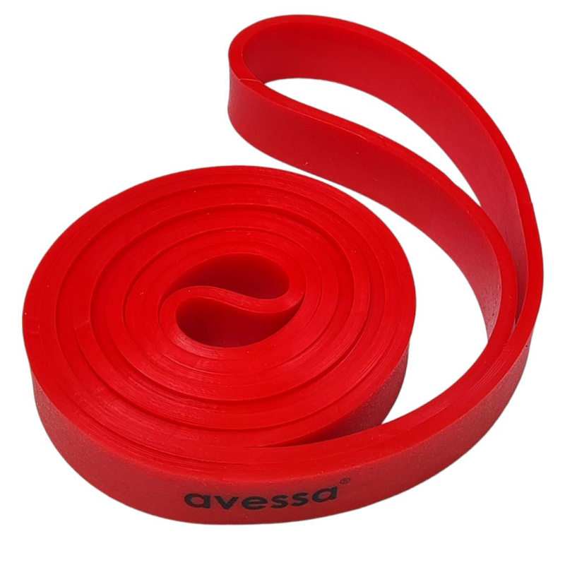 Avessa Blpb-22 Latex Güç Bandı Kırmızı 22mm