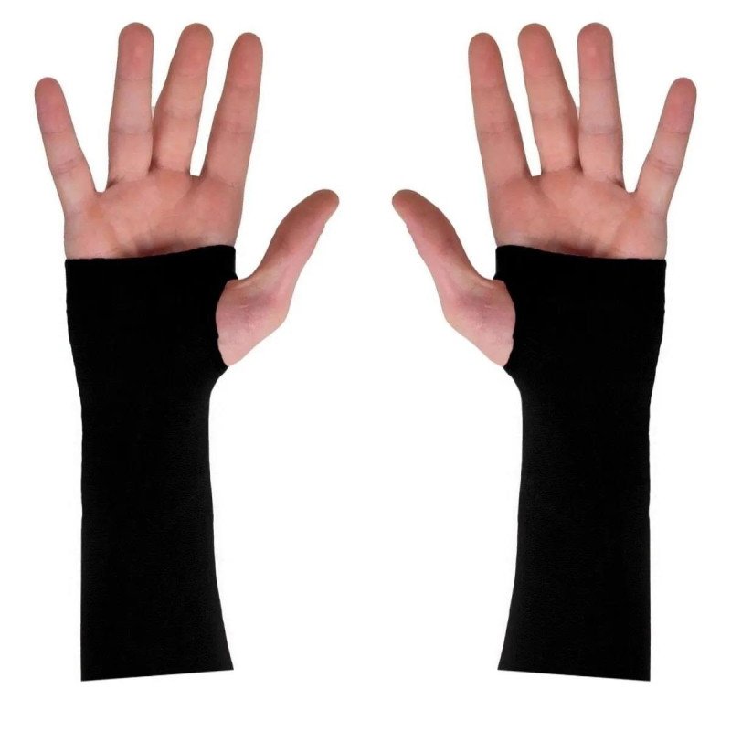 Avessa Parmak Geçmeli Voleybol Kolluğu Siyah 2li M Beden