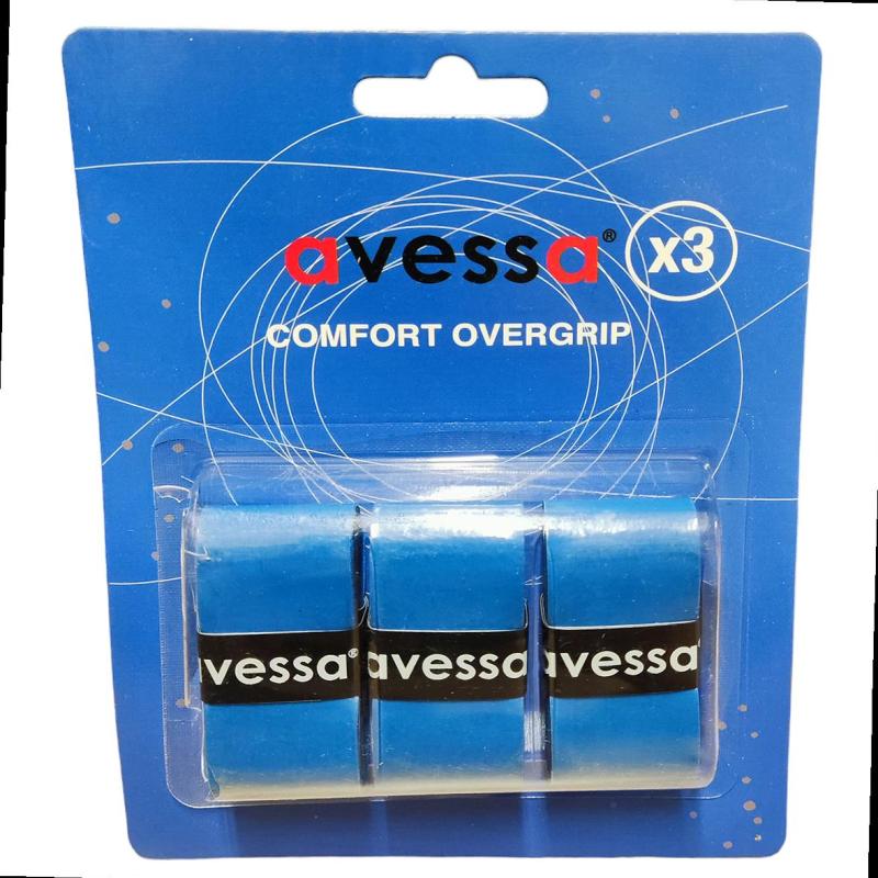 Avessa Og-30 Overgrip Mavi 3lü