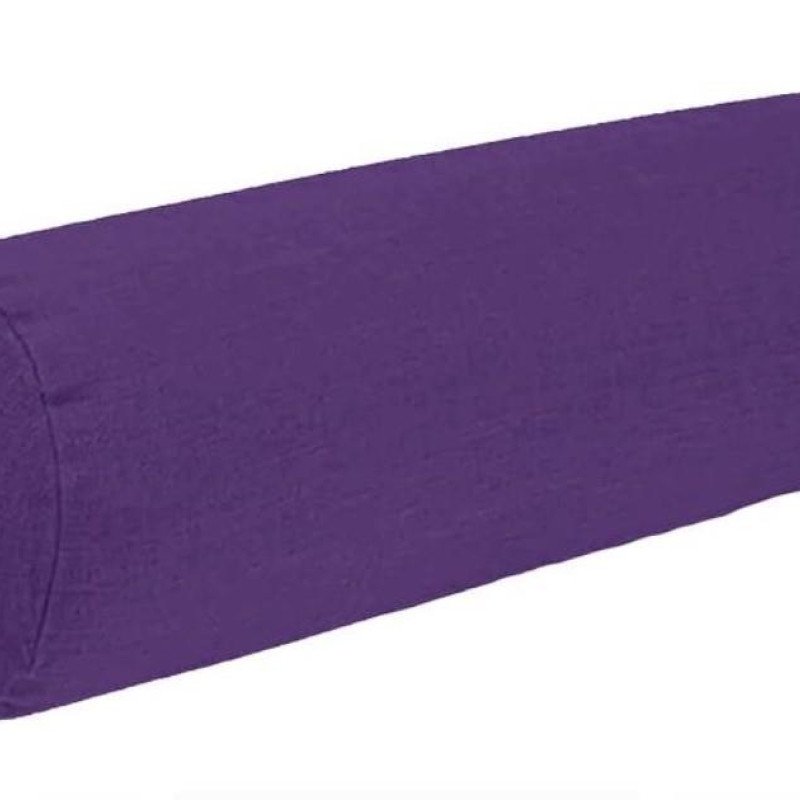 Avessa Yg-Bm100 Bolster Silingir Yoga Meditasyon Minderi Mor