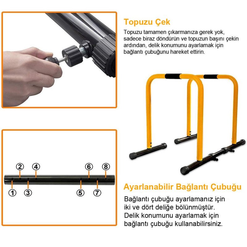 Avessa Relife Dip Station Fonksiyonel Çalışma İstasyonu Sarı