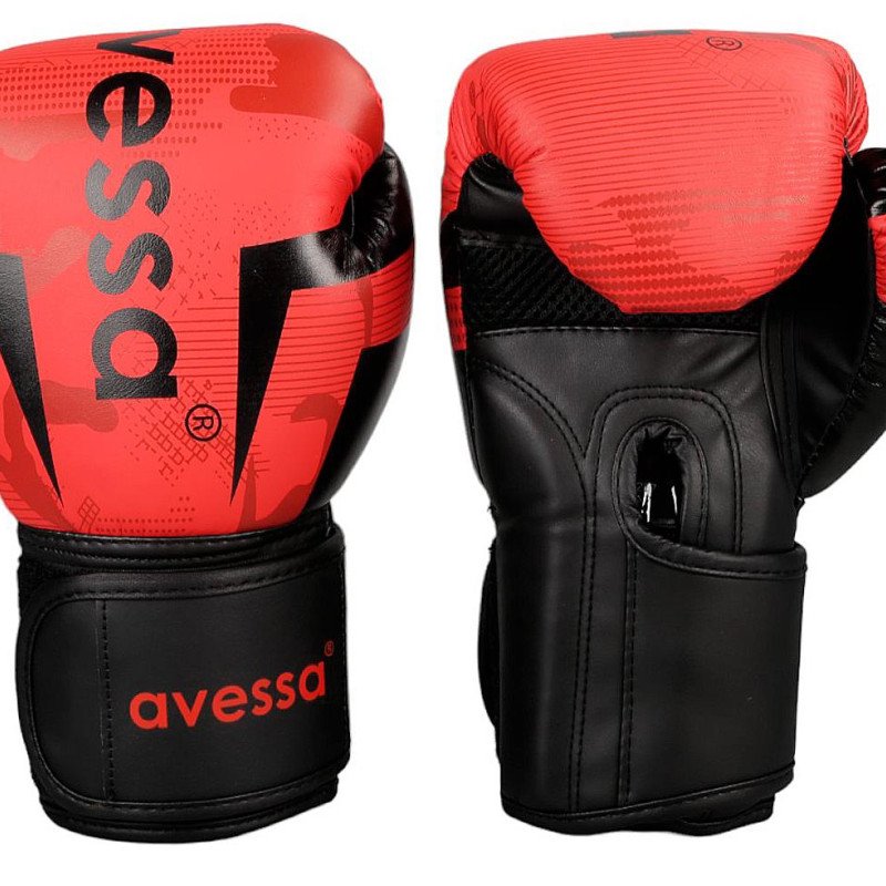 Avessa Ring-316 Boks Eldiveni Kırmızı 16 Oz