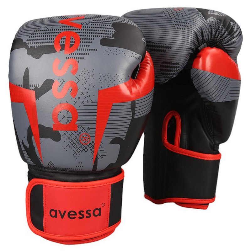 Avessa Ring-312 Boks Eldiveni Siyah 12 Oz