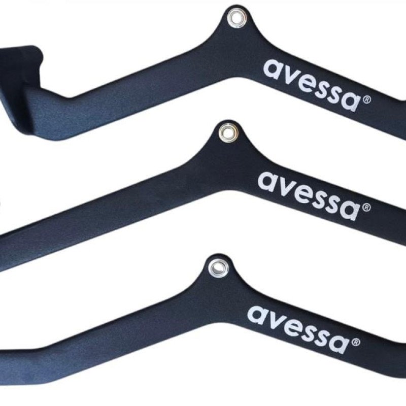 Avessa Mac-500 Mag Grıp Sırt Çekiş Bar Aparatı Seti 5li