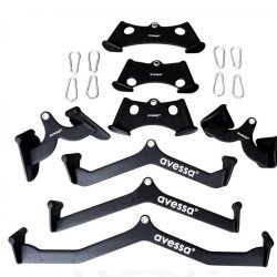 Avessa Mac-800 Mag Grip Sırt Çekiş Bar Aparatı Seti 8li