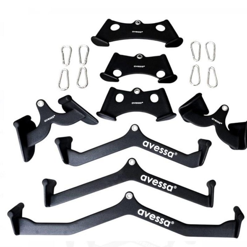 Avessa Mac-800 Mag Grip Sırt Çekiş Bar Aparatı Seti 8li