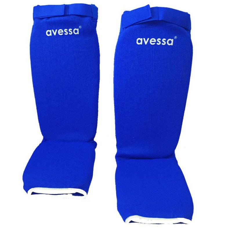 Avessa Rsg-100 MuayTai Ayak Kaval Koruyucu Mavi M Beden