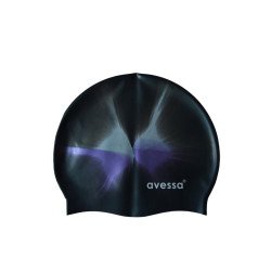 Avessa Gökkuşağı Silikon Bone Siyah-Gri MC805