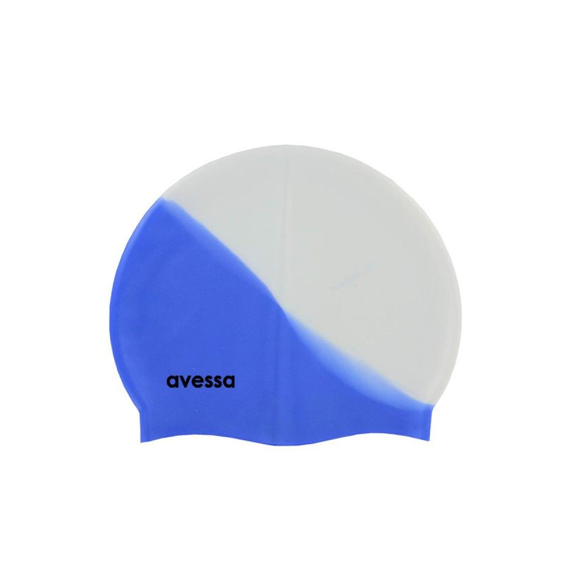 Avessa Gökkuşağı Silikon Bone Beyaz-Mavi MC502