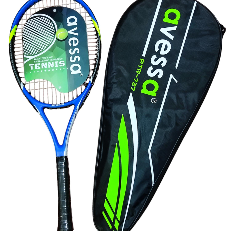 Avessa Ptr-727M Tek Parça Tenis Raketi Mavi