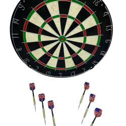 Avessa Dart-150 Sisal Profesyonel Dart Tahtası Seti