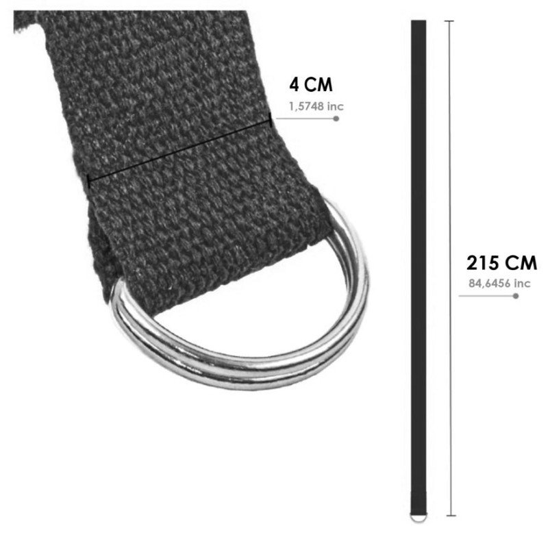 Avessa Yk-200 Yoga Kemeri Siyah