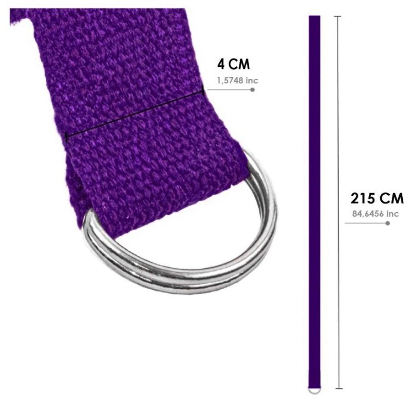 Avessa Yk-200 Yoga Kemeri Mor