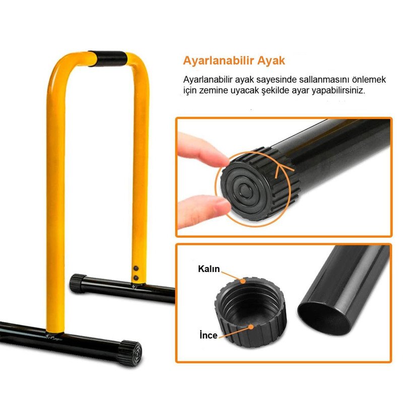 Avessa Relife Dip Station Fonksiyonel Çalışma İstasyonu Siyah