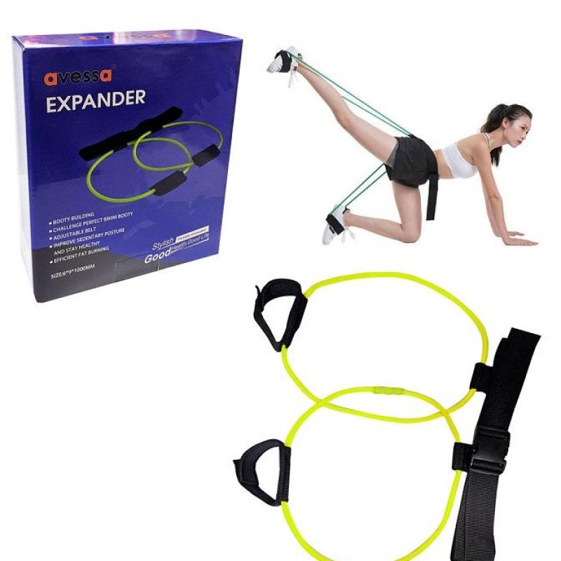 Avessa Belden Bağlamalı Hafif Direnç Lastiği Seti Sarı EXSET-300