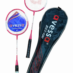 Avessa Bst-100K Badmington Raket Set Kırmızı