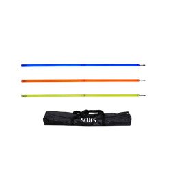 Scucs 1165 Slalom Çubuğu Çivili 32mm Çantalı Set 6lı