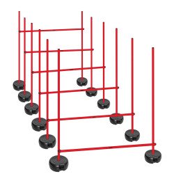 Scucs 1148 Slalom Seti Boş Renkli Kırmızı