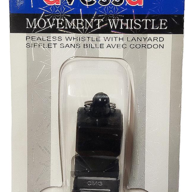 Avessa Dk-10 İpli Düdük Siyah 120 Db