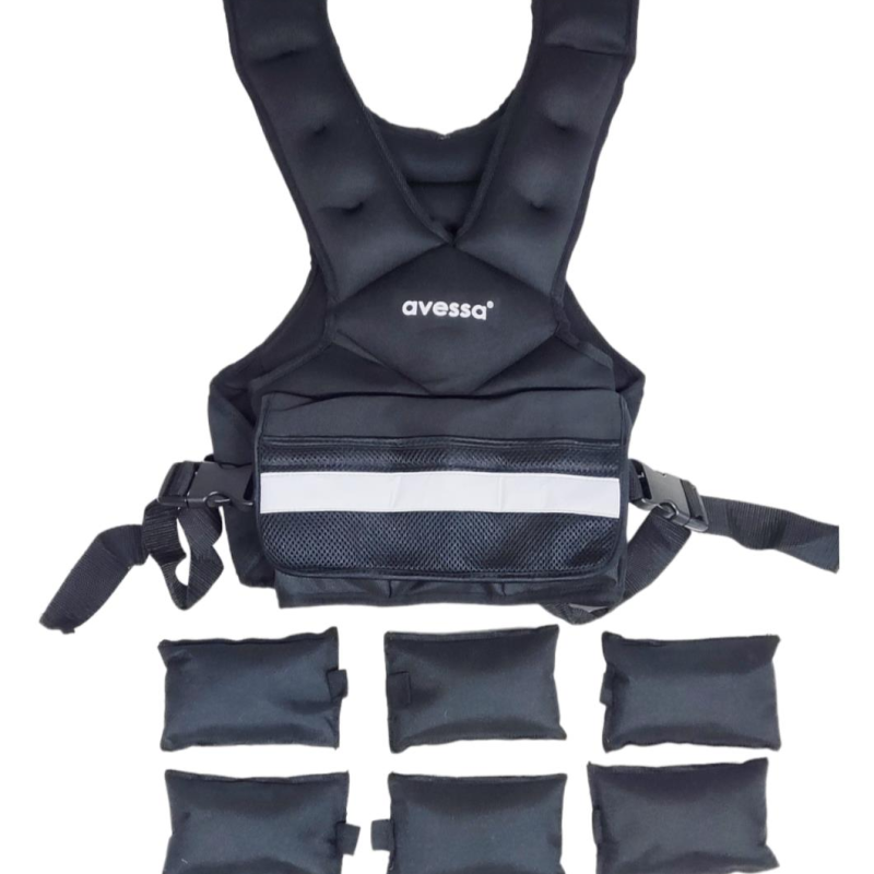 Avessa Wv-5 kg Ağırlık Yeleği Siyah