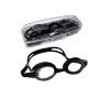 3'lü 2670 Çocuk Gözlüğü Havuz Seti Yüzücü Gözlüğü Havuz Gözlüğü + Bone + Kulak Burun Tıkacı Siyah