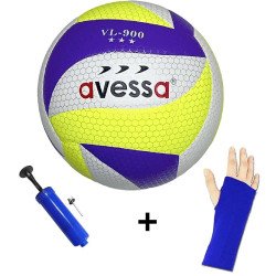 Avessa Vl-900-100 Yumuşak Yapıştırma Voleybol Topu Pompa ve Kolluk Set