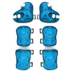 Delta Prt-78 Paten ve Kaykay Koruyucu Set Açık Mavi M Beden