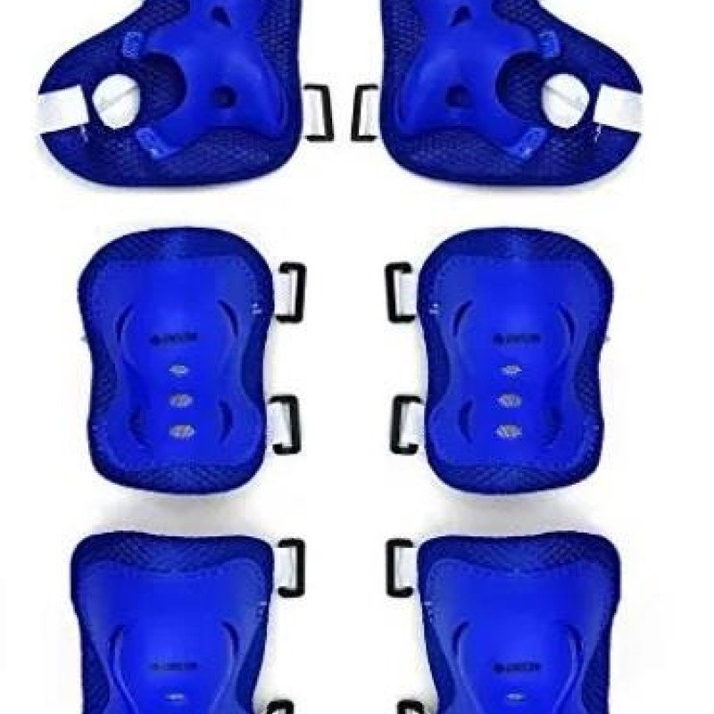 Delta Prt-78 Paten ve Kaykay Koruyucu Set Mavi M Beden