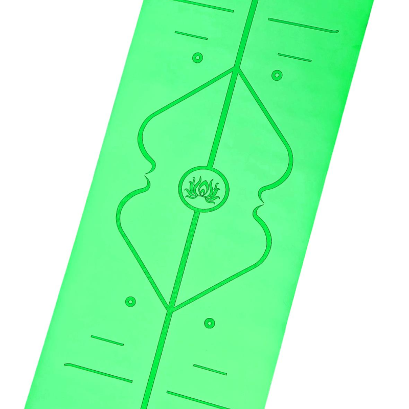 Avessa Rym-Green Kauçuk Yoga Mat Yeşil
