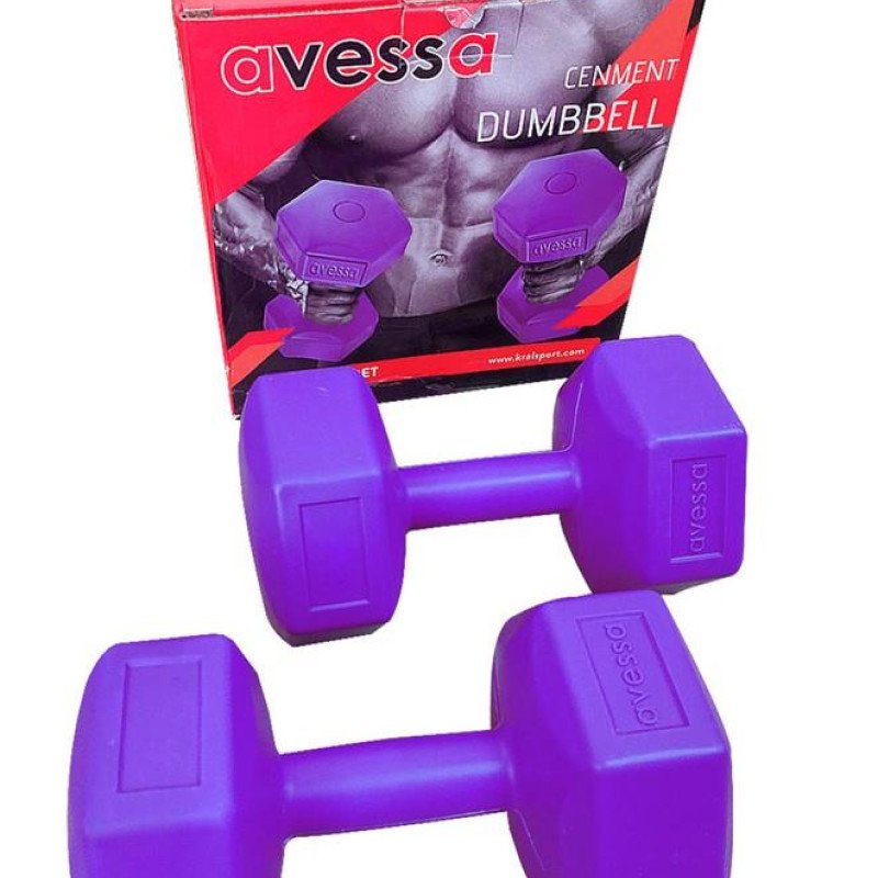 Avessa 3 Kg Plastik Dambıl Set DB-4141-3