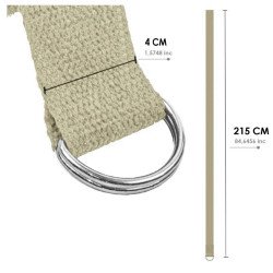 Avessa Yk-200 Yoga Kemeri Krem