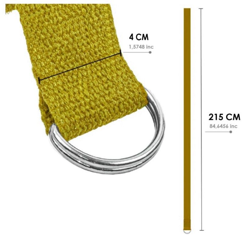 Avessa Yk-200 Yoga Kemeri Sarı