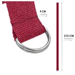 Avessa Yk-200 Yoga Kemeri Kırmızı