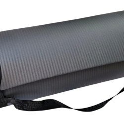 Avessa Hnbr-10 Delikli Nbr Yoga Matı Gri