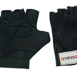 Avessa Fileli Ağırlık Eldiveni Siyah