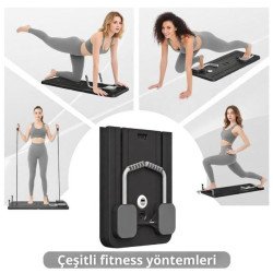 Avessa Reformer-100 Pilates Reformer Seti Siyah