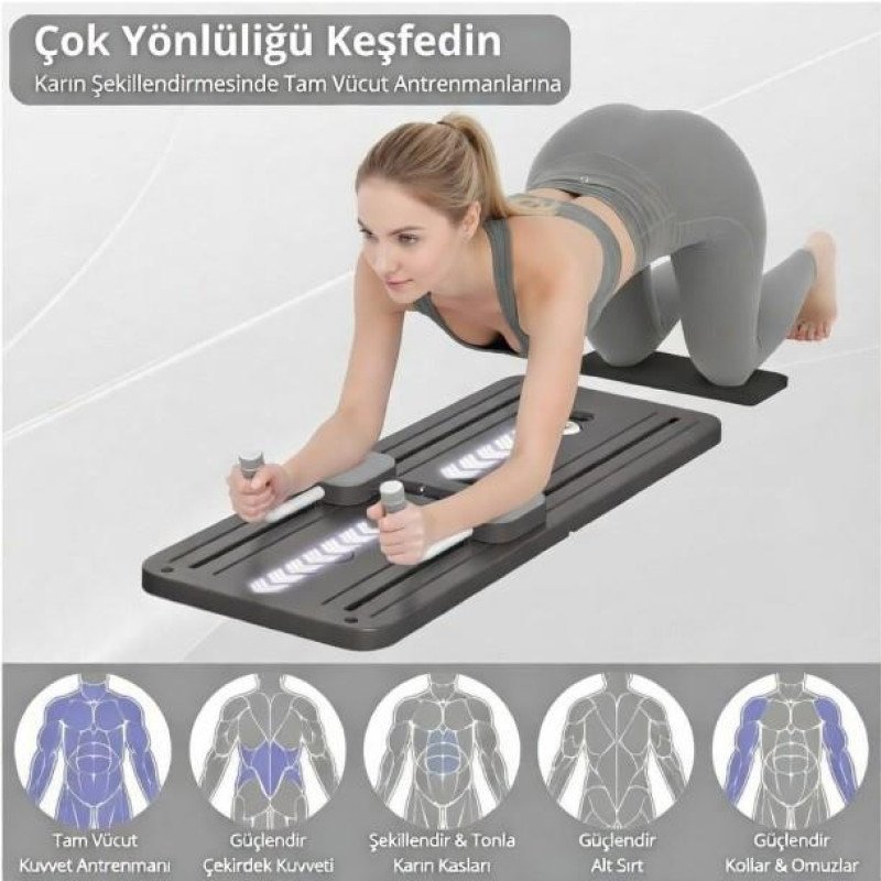 Avessa Reformer-100 Pilates Reformer Seti Siyah