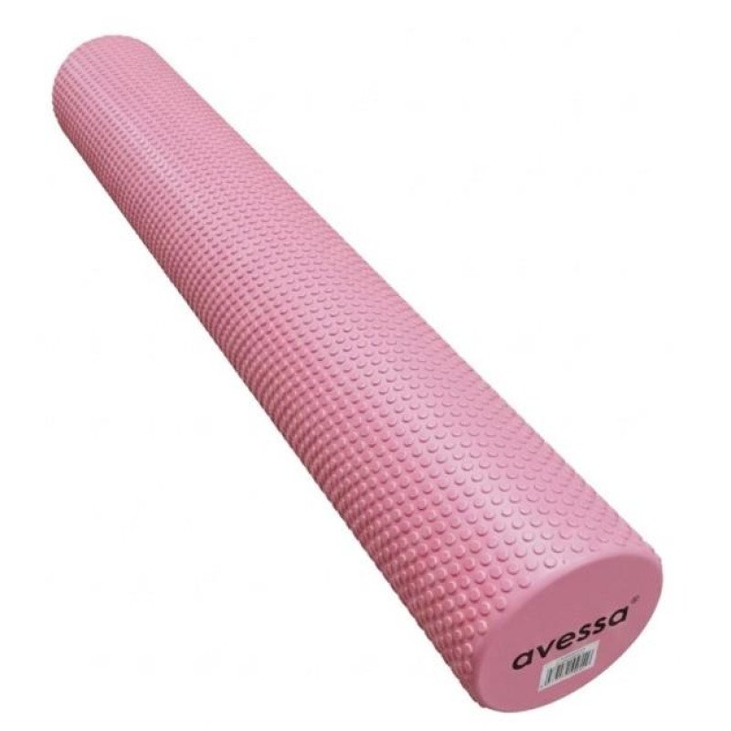 Avessa Afr Masajlı Uzun Foam Roller Pembe 90x15 Cm