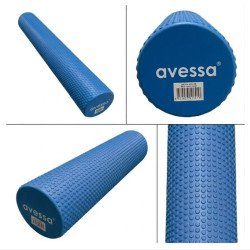 Avessa Afr Masajlı Uzun Foam Roller Mavi 90x15 Cm