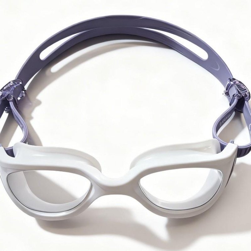 Avessa Gs-66 Yüzücü Gözlüğü Mor-Beyaz