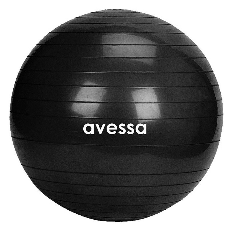 Avessa 65 Cm Pilates Topu Poşet Ambalaj BPT-65 Siyah
